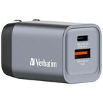 Verbatim GNC-35 GaN Charger 35W 1xUSB-C/1xUSB-A