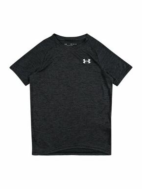 UNDER ARMOUR Tehnička sportska majica 'Tech 2.0' crna melange / bijela