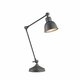 ARGON 3195 | Eufrat Argon stolna svjetiljka 45cm sa prekidačem na kablu elementi koji se mogu okretati 1x E27 antracit