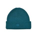 Knitted woolen hat jasper plava