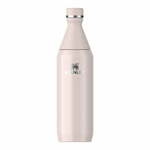 Svijetlo ružičasta boca za vodu od nehrđajućeg čelika 600 ml All Day Slim – Stanley