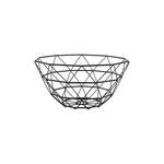 Crna zdjela za voće PT Living Diamond, ⌀ 30 cm