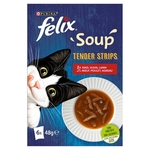 Felix Soup Tender Stripes domaći izbor 6 x 85 g