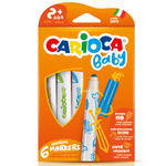 Carioca: Baby flomasteri u boji, mogu se oprati 6 kom