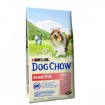 Purina Dog Chow hrana za odrasle pse Sensitive, losos,14 kg