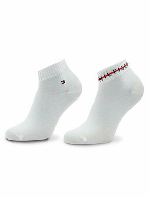 Set od 2 para muških čarapa Tommy Hilfiger 701222187 White 001