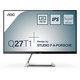 AOC Q27T1 tv monitor, IPS, 27", 16:9, 2560x1440, 75Hz, HDMI, DVI, Display port