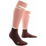 CEP WP201R Compression Tall Socks 4.0 Rose/Dark Red IV Čarape za trčanje