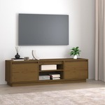 vidaXL TV ormarić smeđa boja meda 140 x 35 x 40 cm od masivne borovine