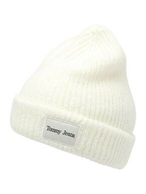 Kapa s dodatkom vune Tommy Jeans boja: bijela