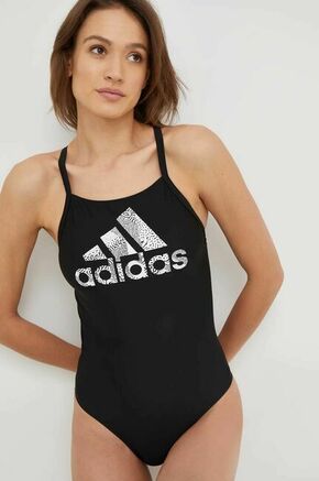 ADIDAS SPORTSWEAR Sportski kupaći kostim 'Big Logo' crna / bijela