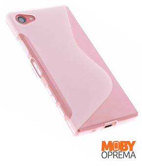 Sony Xperia Z5 COMPACT roza silikonska maska