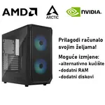 ADM stolno računalo Gaming High Range G393 Amd Ryzen 7 5800x3d, 16GB RAM, 1TB SSD, nVidia RTX 5070 Ti, Windows 11
