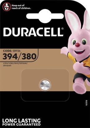 Duracell SR936 gumbasta baterija 394 srebrovo-oksidni 84 mAh 1.55 V 1 St.
