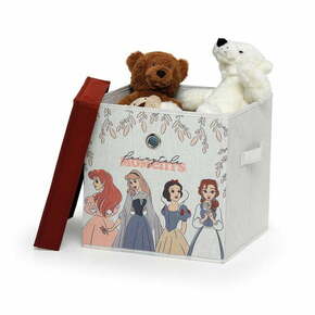Dječja tekstilna kutija za pohranu s poklopcem Domopak Disney Princess