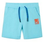 vidaXL Dječje kratke hlače s vezicom plava boja vode 92