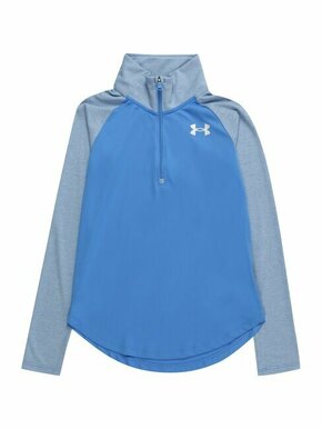 UNDER ARMOUR Sportska sweater majica sivkasto plava / nebesko plava