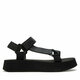 Sandale Calvin Klein Jeans Sandal Velcro Webbing Dc YW0YW01353 Crna