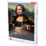Mona Lisa i mačkica puzzle 500kom - Trefl