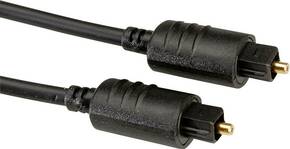 Value Toslink digitalni audio priključni kabel [1x muški konektor toslink (ODT) - 1x muški konektor toslink (ODT)] 2.00 m crna