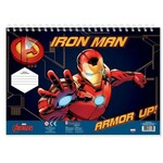 Osvetnici Iron Man kreativna bojanka s naljepnicama i šablonama u više varijanti