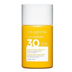 Clarins Sun Care Mineral proizvod za zaštitu lica od sunca za sve vrste kože 30 ml za žene