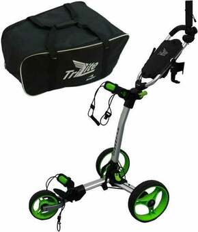 Axglo TriLite SET Grey/Green Ručna kolica za golf