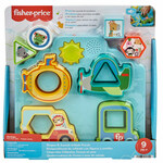 Fisher-Price: Igračka za bebe s oblicima i vozilima - Mattel