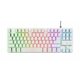 Tipkovnica TRUST GXT 833W Thado TKL Illuminated Gaming Keyboard, USB, bijela 24737