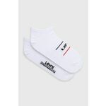 Set od 2 para unisex niskih čarapa Levi's® 701203953 White/Blue/Red