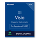Microsoft Visio 2013 Professional - Digitalna licenca