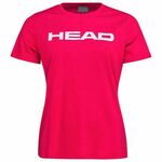 Ženska majica Head Club Basic T-Shirt - magenta