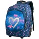 Školski ruksak, na kotačima, Target, Confetti Love