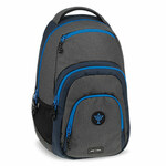 Ars Una: Blue Wave plava AU-2 školska torba, ruksak 32x46x22cm