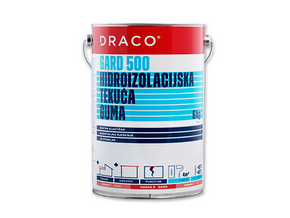 Hidroizolacija DRACO Gard 500 bijeli ili sivi 6kg - Bijela