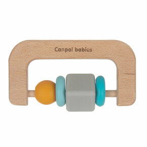 Canpol babies Teethers Wood-Silicone grickalica za bebe 1 kom