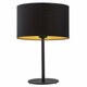 ARGON 4342 | Karin Argon stolna svjetiljka 44cm sa prekidačem na kablu 1x E27 crno, zlatno