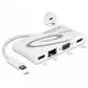 DeLOCK Dockingstation USB C 3.1 > HDMI 4K + VGA + LAN + USB, Adapter