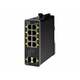 Cisco IE-1000-8P2S-LM mrežni prekidač Upravljano Gigabit Ethernet (10/100/1000) Podrška za napajanje putem Etherneta (PoE) Crno