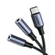 Kabel UGREEN, USB-C (M) na 2x 3.5mm (Ž), 20cm