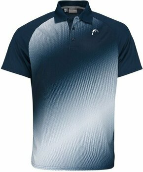 Head Performance Polo Shirt Men Dark Blue/Print 2XL
