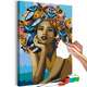 Slika za samostalno slikanje - Girl and Butterflies 40x60
