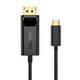 USB-C to Display Port kabel Choetech XCP-1801BK, jednosmjerni, 4K, 1,8 m (crni)