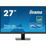 Iiyama ProLite XU2763HSU-B1 monitor, IPS, 27", 16:9, 1920x1080, 100Hz, pivot, HDMI, Display port, USB