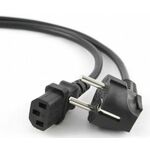 GEMBIRD 230V-os IEC Kabel za napajanje Crno 3m PC-186-VDE-3M