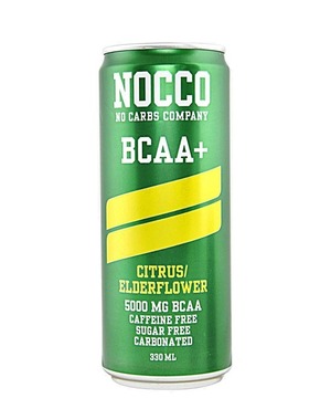 NOCCO BCAA + 330 ml citrus-bazga