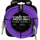 Ernie Ball Flex Instrument Cable Straight/Straight Ljubičasta 6 m Ravni - Ravni