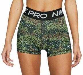 Ženske kratke hlače Nike Pro Dri-Fit Short 3in W - treeline/black/white