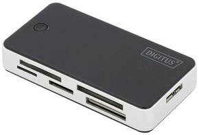 Digitus DA-70330-1 USB 3.0 čitač kartica s 1 m USB A priključnim kabelom-Podržava MS / SD / SDHC / MiniSD / M2 / CF / MD / SDXC kartice Digitus DA-70330-1 USB čitač kartica pametni telefon/tablet USB 3.0