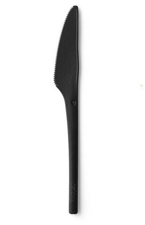 REFORK - Nož od prirodnog materijala crne boje 1000 kom